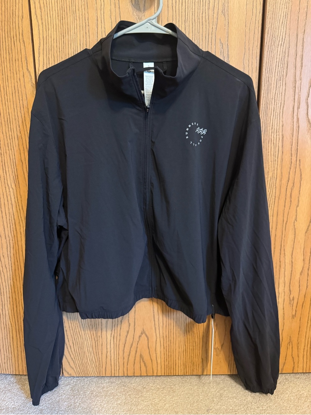 Lululemon Mile Maker Run Crew Graphic Cinch-Hem Jacket